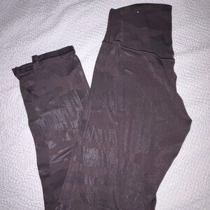 Offline by Aerie Brown Camouflage Leggings